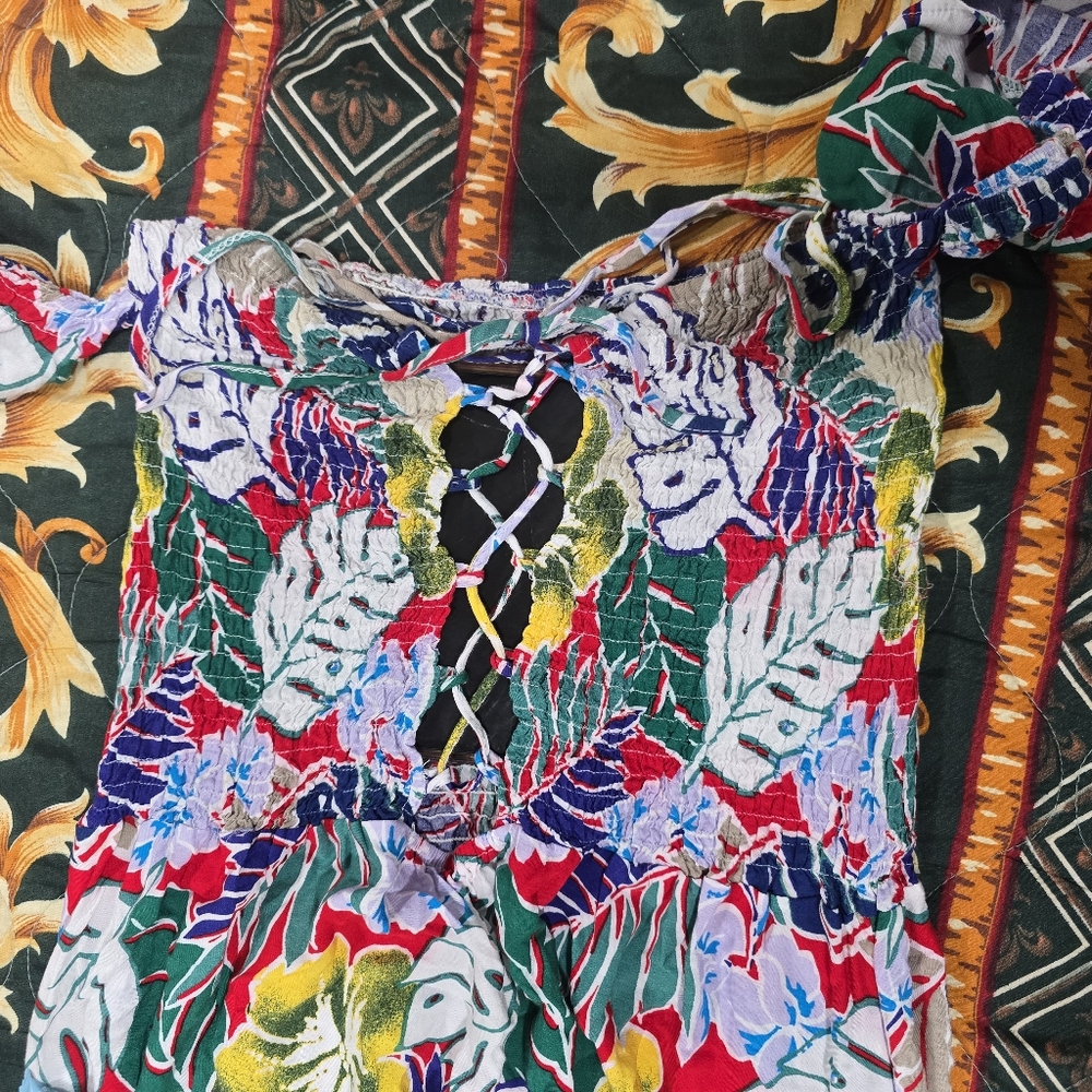 Multicolor Floral Dress